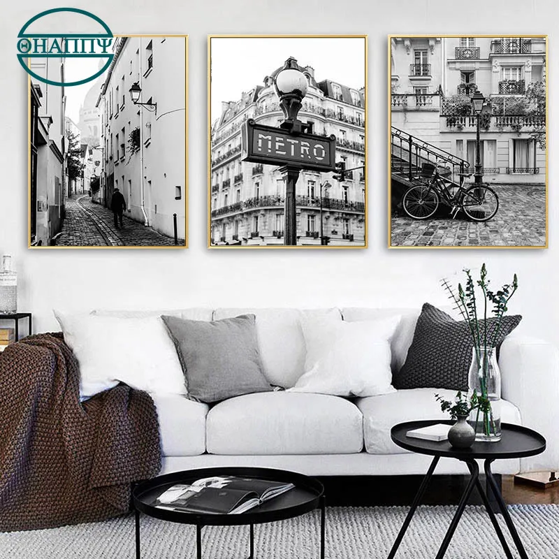 Landscape Picture Black White Architecture Decor Wall Art Canvas Painting Modern Room Nordic Posters Wall Pictures Unframed
Landscape Picture Black White Architecture Decor Wall Art Canvas Painting Modern Room Nordic Posters Wall Pictures Unframed