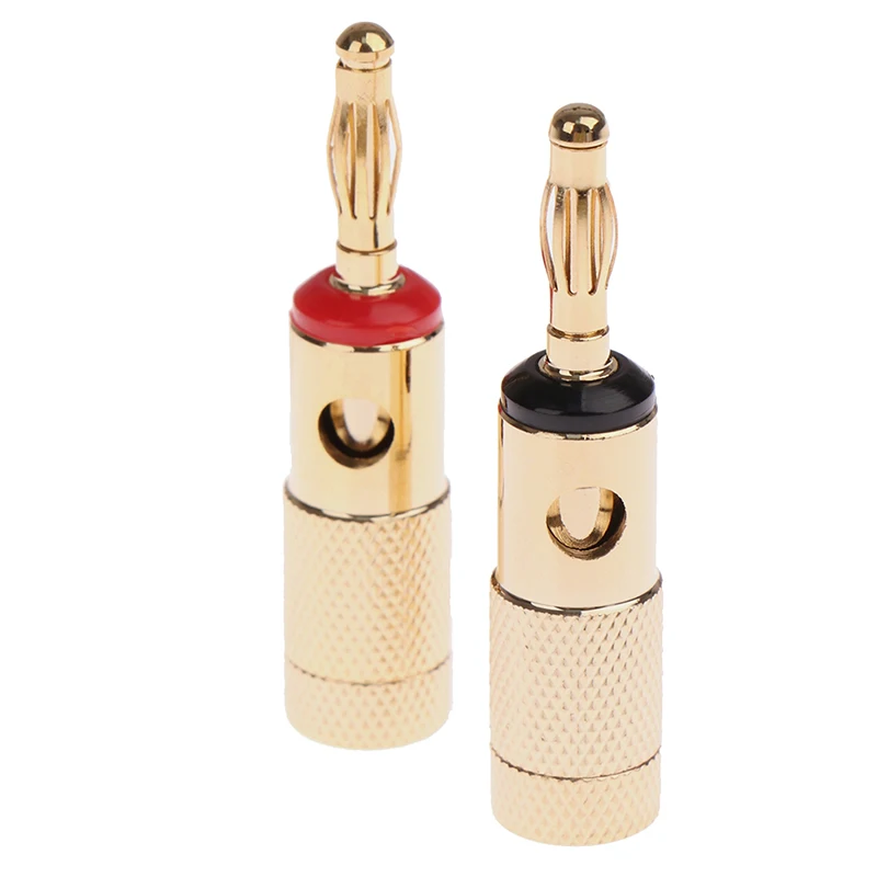 Nakamichi Banana Plug 24K Gold Plated 4mm Banana Connector, Screw Lock With Audio Jack, Speaker Plug Black And Red
Nakamichi Banana Plug 24K Gold Plated 4mm Banana Connector, Screw Lock With Audio Jack, Speaker Plug Black And Red