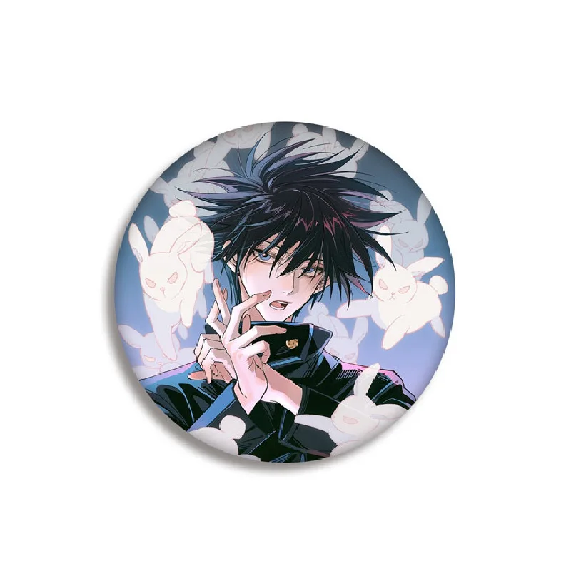 New Anime Figure Design Tinplate Brooch Comics Jujutsu Kaisen Trendy Insignia Jewelry Cute Gifts for Cartoon Fans
New Anime Figure Design Tinplate Brooch Comics Jujutsu Kaisen Trendy Insignia Jewelry Cute Gifts for Cartoon Fans