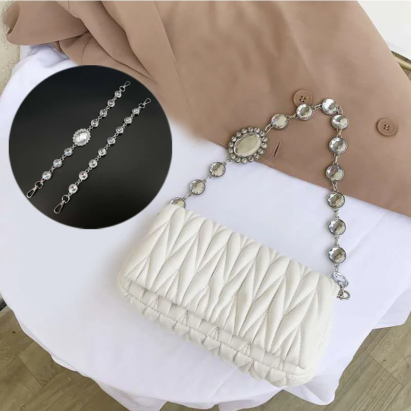 1PC Extend The Pearl Chain Woman Bag Extension Shoulder Strap Pearl Decoration Apply to Extension Bag Strap Bags Accessories
1PC Extend The Pearl Chain Woman Bag Extension Shoulder Strap Pearl Decoration Apply to Extension Bag Strap Bags Accessories