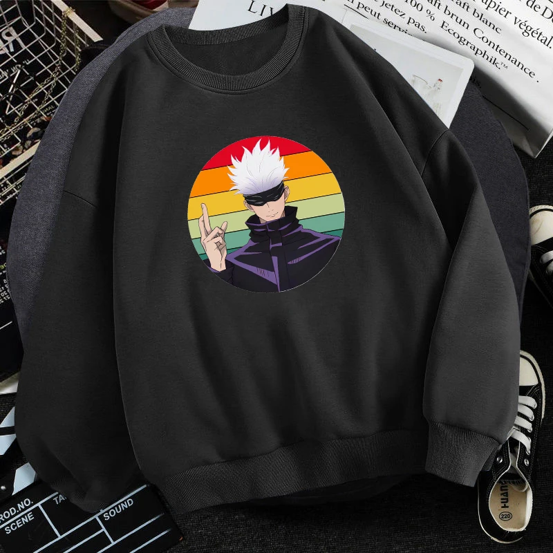 Comic Jujutsu Kaisen Printed Man Hoodies Autumn Fleece Warm Streetwear Clothing 2021 Mens New Arrival Crewneck Sweatshirts Hoody
Comic Jujutsu Kaisen Printed Man Hoodies Autumn Fleece Warm Streetwear Clothing 2021 Mens New Arrival Crewneck Sweatshirts Hoody