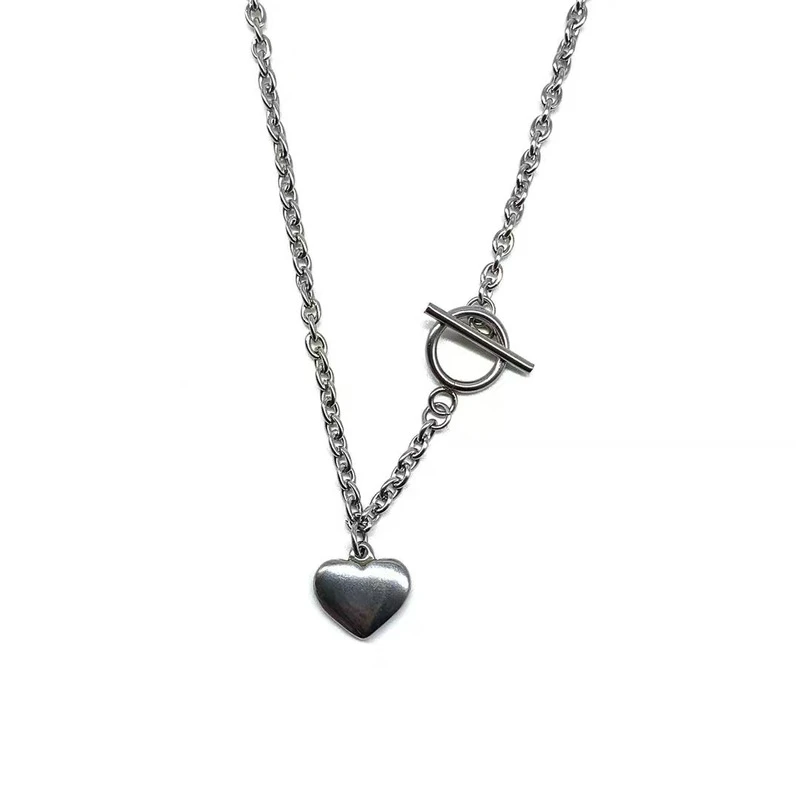 POTCET Women's Heart-shaped Necklace Moon Pendant Clavicle Chain Geometric Fashion Hip Hop Travel Memorial Jewelry
POTCET Women's Heart-shaped Necklace Moon Pendant Clavicle Chain Geometric Fashion Hip Hop Travel Memorial Jewelry