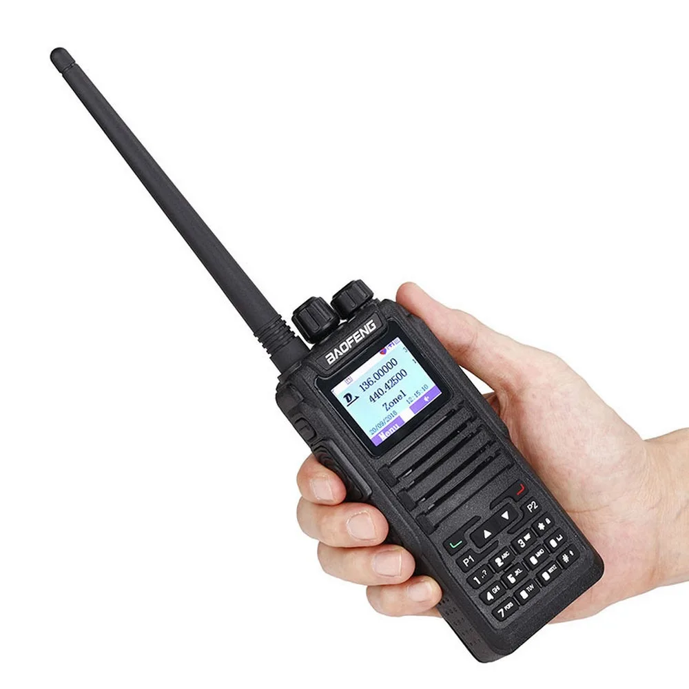 Baofeng Walkie Talkie Professional CB Radio Station Baofeng Transceiver DMR-1701 Tier 1+2 Dual Time Slot Walkie Talkie Radios
Baofeng Walkie Talkie Professional CB Radio Station Baofeng Transceiver DMR-1701 Tier 1+2 Dual Time Slot Walkie Talkie Radios