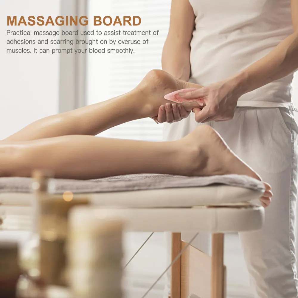 2PCS Face Body Guasha Scraper Board Relieve Stress Health Care Scraping Plate 
2PCS Face Body Guasha Scraper Board Relieve Stress Health Care Scraping Plate