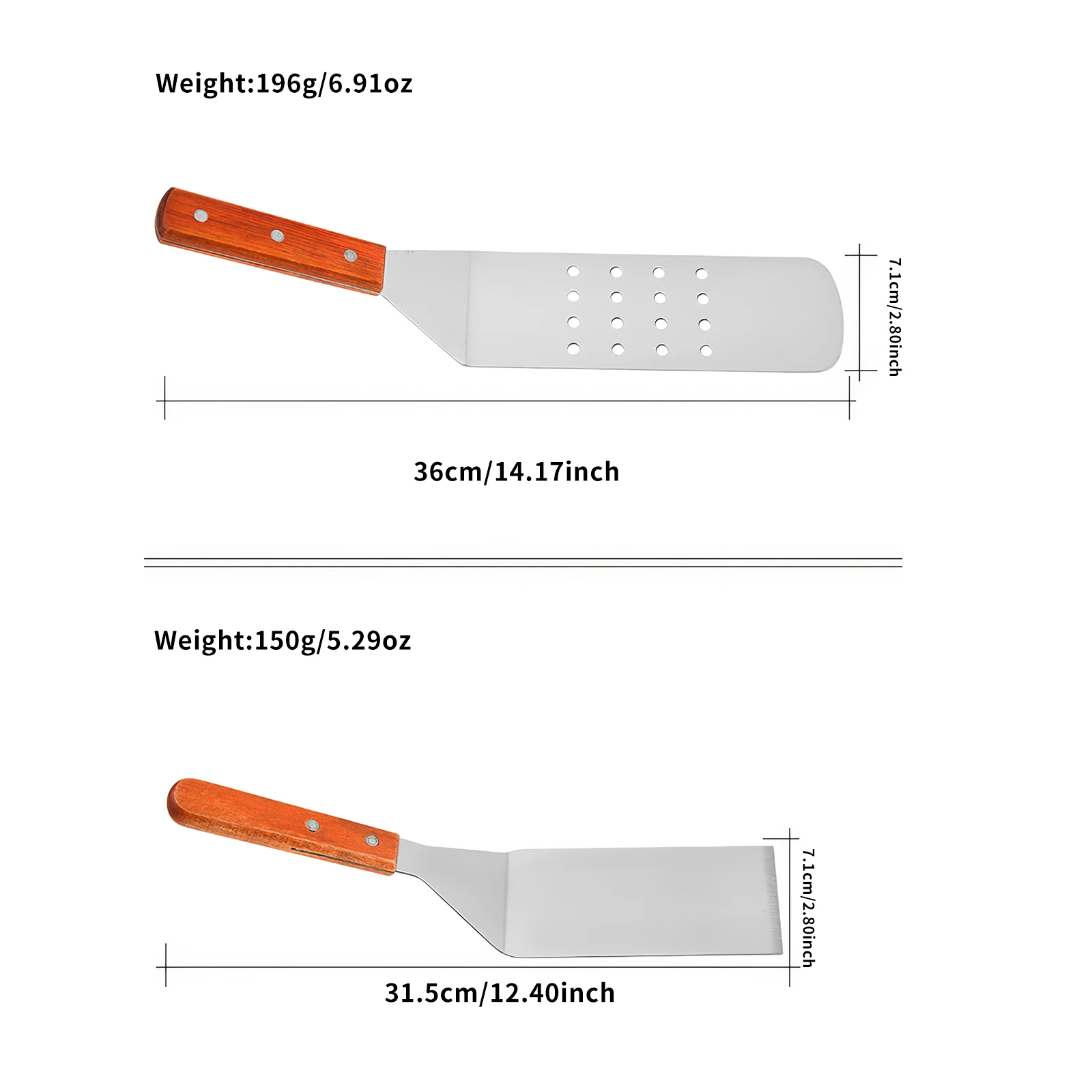 3-5Pcs Stainless Steel Metal BBQ Grill Turner Spatula Kitchen Cooking Utensils Accessories For Cutlets Bacon Teppanyaki Pancake
3-5Pcs Stainless Steel Metal BBQ Grill Turner Spatula Kitchen Cooking Utensils Accessories For Cutlets Bacon Teppanyaki Pancake
