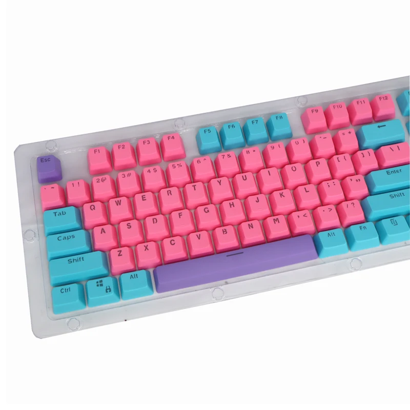 PBT Keycaps 2 Colors DIY 104 Keys Keyboard Accessories For Mechanical Keyboard Computer PC
PBT Keycaps 2 Colors DIY 104 Keys Keyboard Accessories For Mechanical Keyboard Computer PC