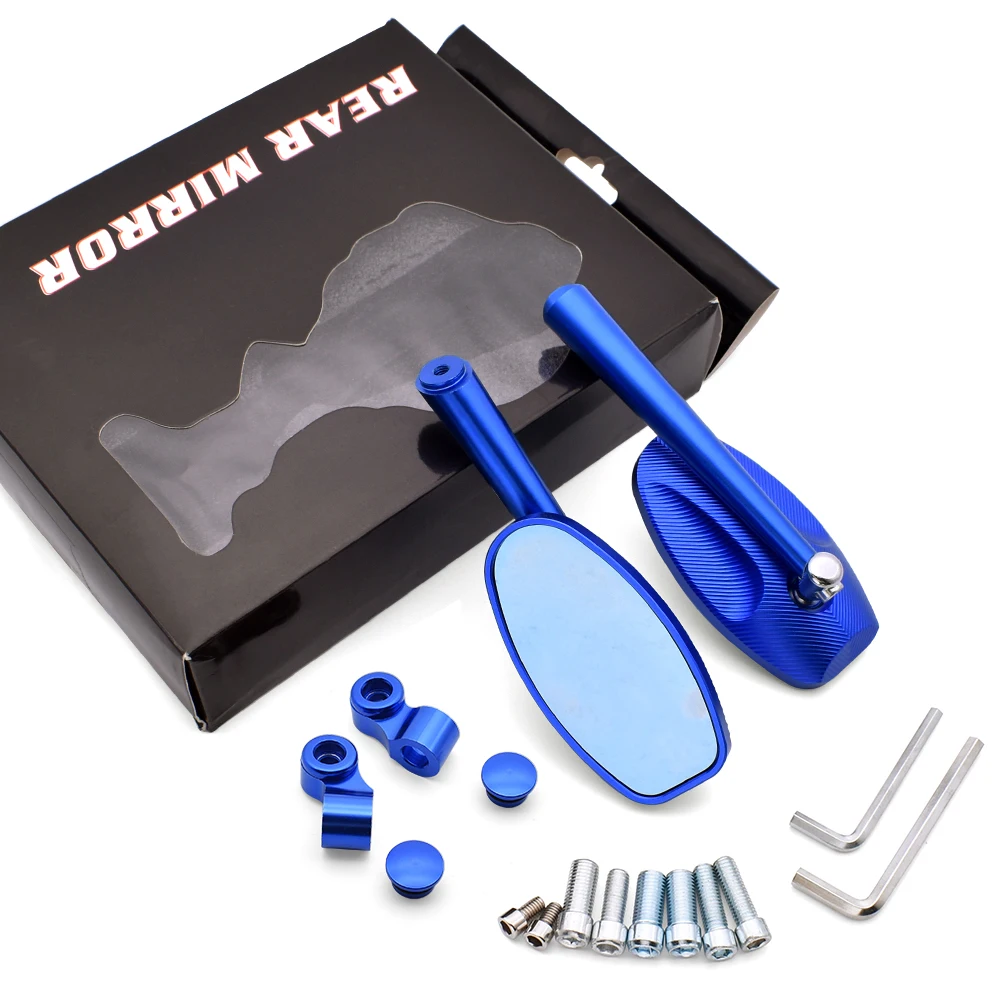 Universal Motorcycle Rear Mirror Motorbike Modification Back Side Mirrors For Suzuki GS550M GSX1100F GSX600 Katana GSX250
Universal Motorcycle Rear Mirror Motorbike Modification Back Side Mirrors For Suzuki GS550M GSX1100F GSX600 Katana GSX250