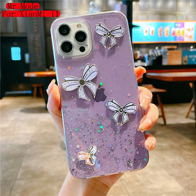 Transparent Glitter Protective Cover Phone Case For XiaoMi Poco M3 X3 NFC Bow Knot Soft Shell Capa For RedMi Note 10 9S 8T 7 Pro
Transparent Glitter Protective Cover Phone Case For XiaoMi Poco M3 X3 NFC Bow Knot Soft Shell Capa For RedMi Note 10 9S 8T 7 Pro