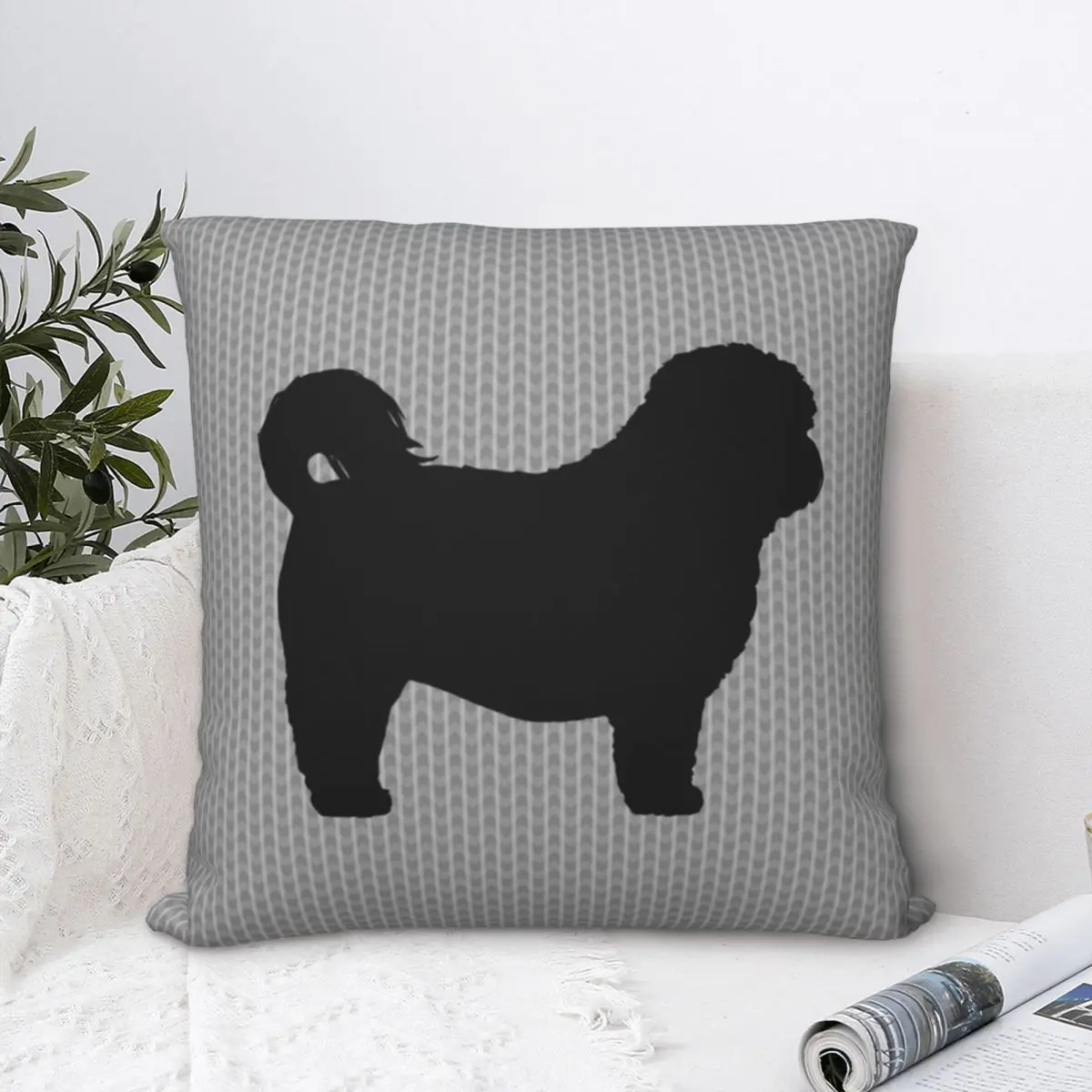 Черная квадратная наволочка с силуэтом собаки Shih Tzu, чехол для подушки, креативный домашний декор для автомобиля, простой 45*45 см
Черная квадратная наволочка с силуэтом собаки Shih Tzu, чехол для подушки, креативный домашний декор для автомобиля, простой 45*45 см