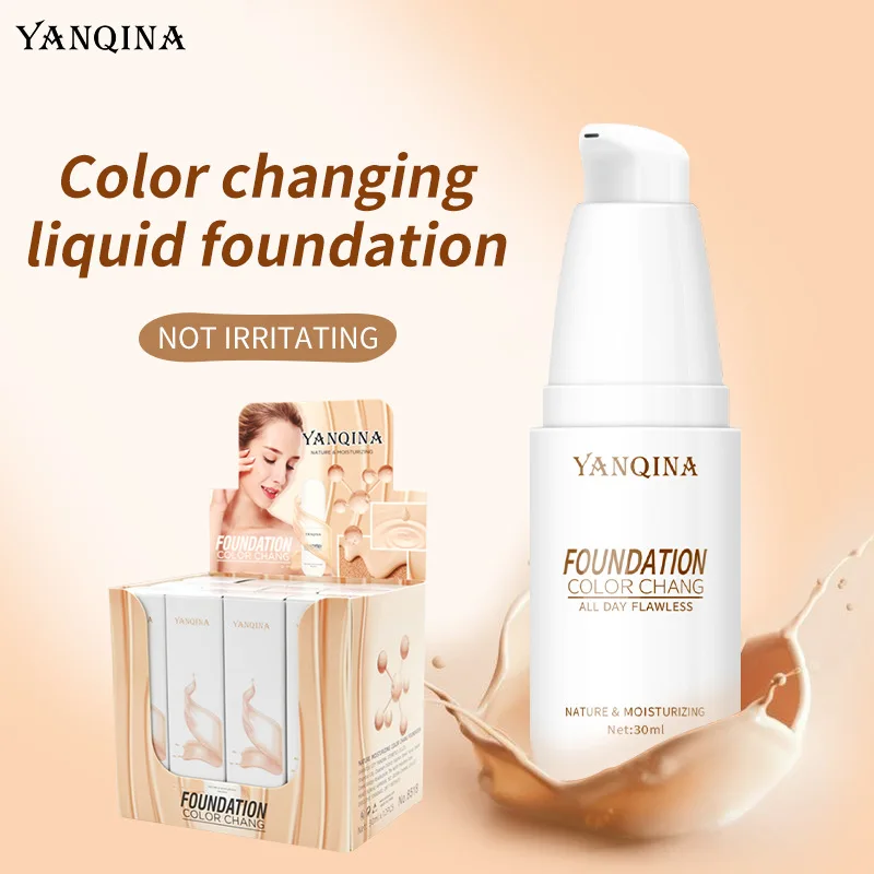 

Color Changing Concealer White Foundation Hidratante Facial Bases De Maquillaje Para El Rostro Coretivo Maquiagem 30g