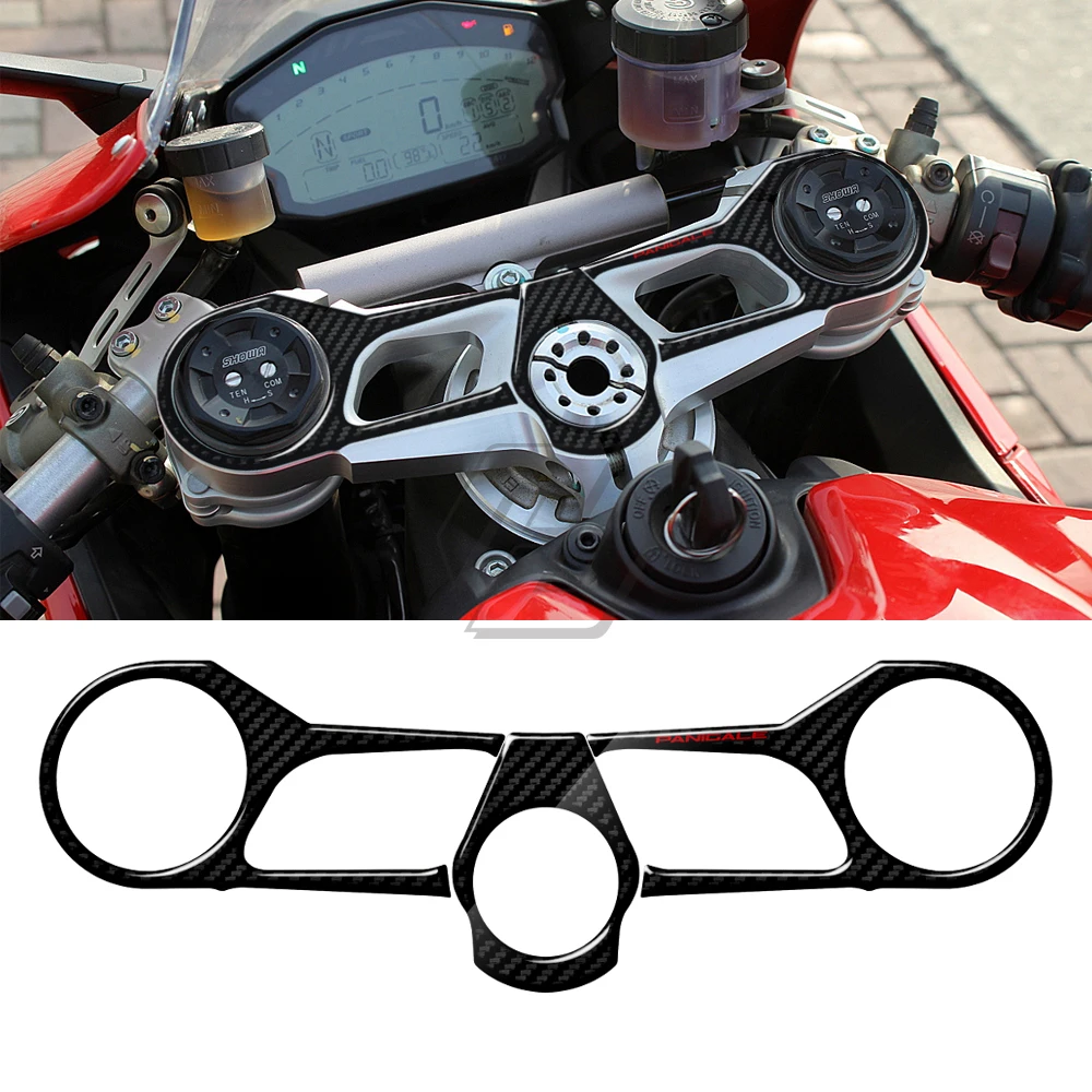For Ducati 1199 Panigale S 2012-2014 1299 2015-2018 3D Carbon Fiber Triple Tree Yoke Cover Protector Tank Pad
For Ducati 1199 Panigale S 2012-2014 1299 2015-2018 3D Carbon Fiber Triple Tree Yoke Cover Protector Tank Pad
