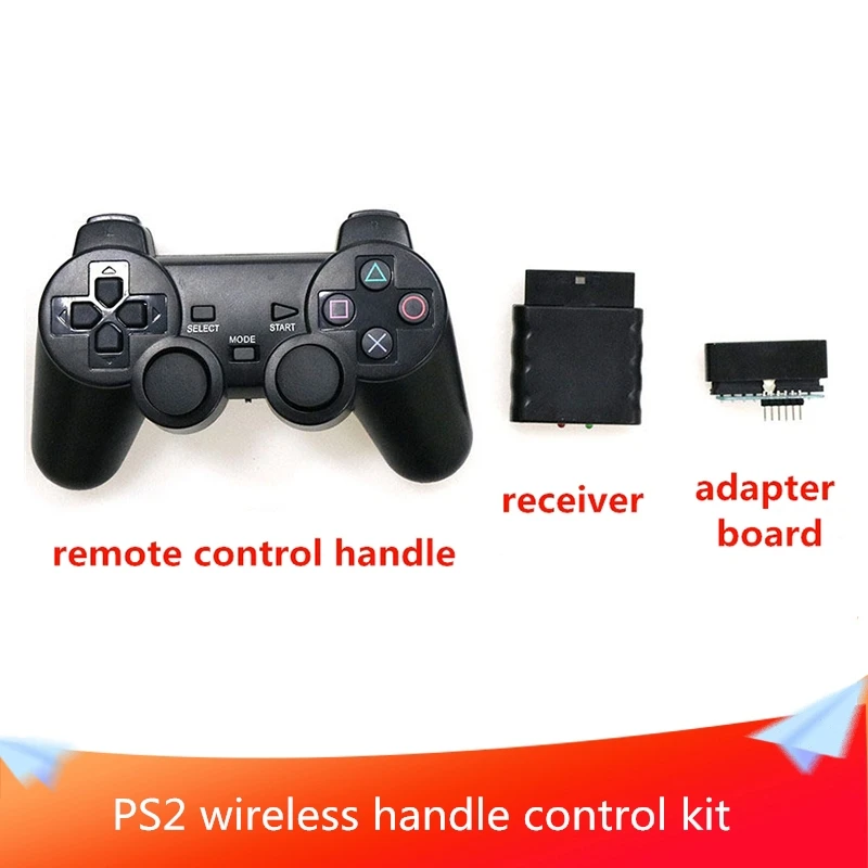 PS2 Wireless Remote Control Handle Kit Receiver Adapter Board DIY RC Robot Accessories/Tank Chassis Parts for Arduino
PS2 Wireless Remote Control Handle Kit Receiver Adapter Board DIY RC Robot Accessories/Tank Chassis Parts for Arduino