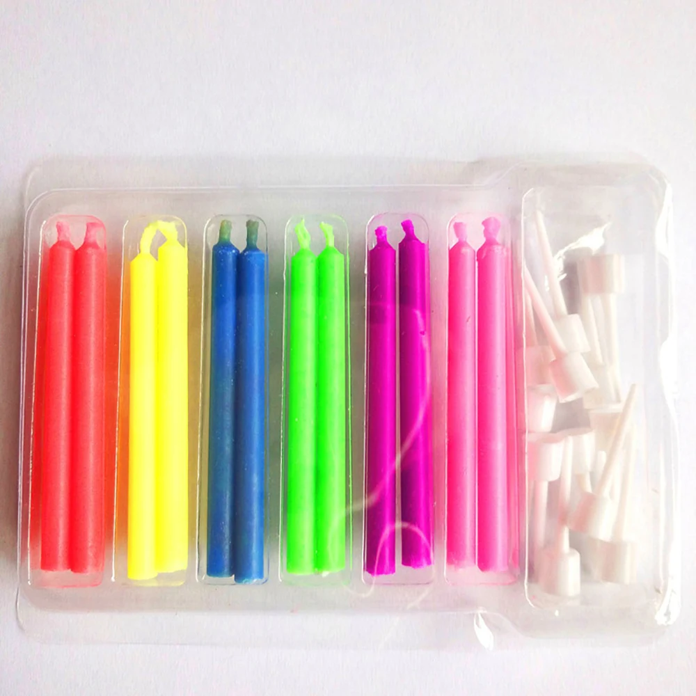 12PCS Multi Color Long Pencil Candles Cupcake Ornament Safe Flame Birthday Cake Topper Wax Wedding Cake Decor Party Supplies
12PCS Multi Color Long Pencil Candles Cupcake Ornament Safe Flame Birthday Cake Topper Wax Wedding Cake Decor Party Supplies
