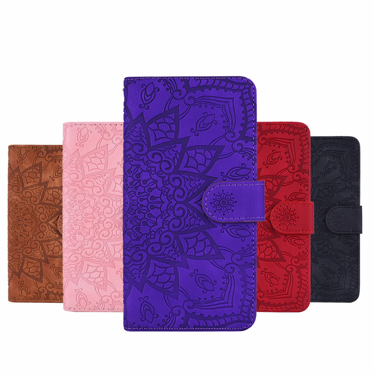 Wallet Style Phone Case Cow Grain Embossed Flip Leather Case Card Type Phone Case Convenient Light Suitable for Samsung S10 A10
Wallet Style Phone Case Cow Grain Embossed Flip Leather Case Card Type Phone Case Convenient Light Suitable for Samsung S10 A10