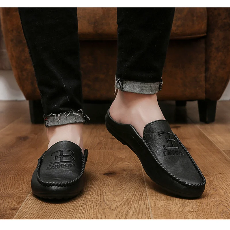 2021 Spring Autumn New Men's Leather Casual Shoes Breathable Soft Shallow Casual Loafers Fashionable Non-slip for Outside
2021 Spring Autumn New Men's Leather Casual Shoes Breathable Soft Shallow Casual Loafers Fashionable Non-slip for Outside