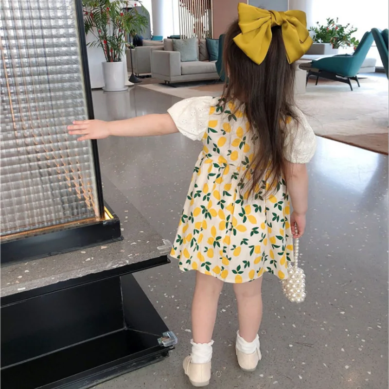 Children's Floral Dress 2021 Summer Style Pastoral Fashion Children's Summer Kids Short Sleeve Casual Comfortable Dress 3-8T
Children's Floral Dress 2021 Summer Style Pastoral Fashion Children's Summer Kids Short Sleeve Casual Comfortable Dress 3-8T