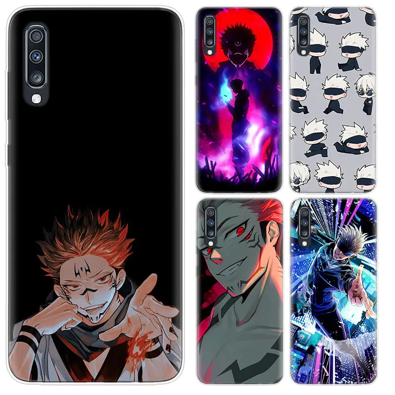 Anime Jujutsu Kaisen Funda Case For Samsung Galaxy Note 20 Ultra 10 Pro lite 9 8 A7 A9 A6 A8 Plus + 2018 Transparent Cover Coque
Anime Jujutsu Kaisen Funda Case For Samsung Galaxy Note 20 Ultra 10 Pro lite 9 8 A7 A9 A6 A8 Plus + 2018 Transparent Cover Coque