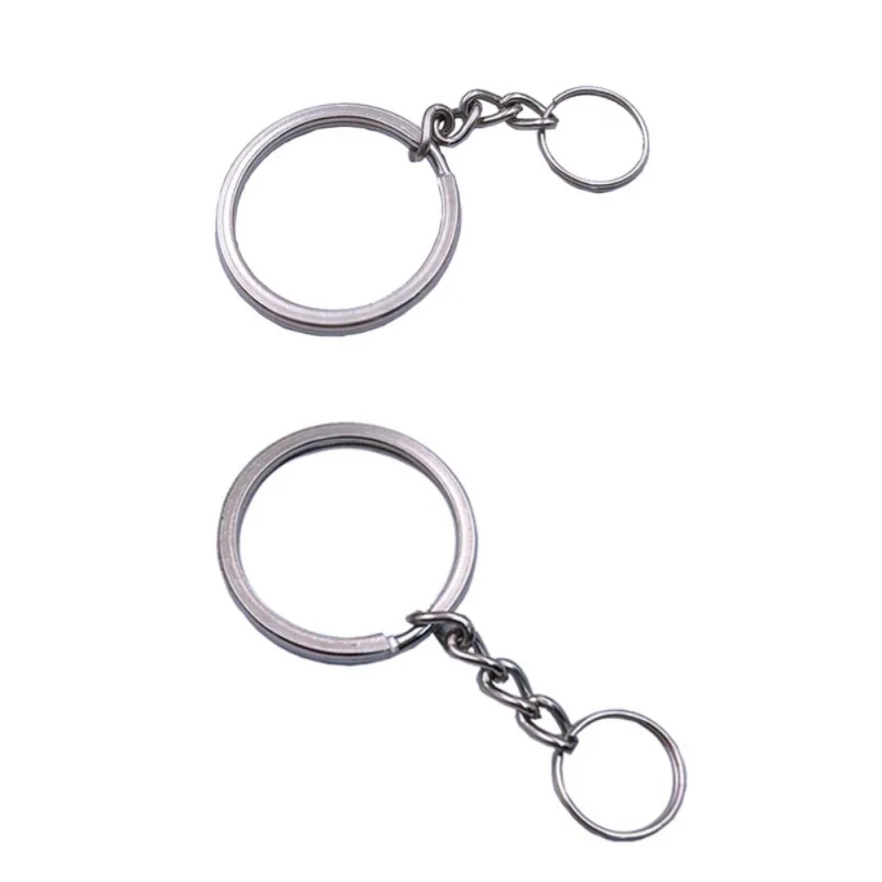 10pcs Polished Silver Color 30mm Keyring Keychain Split Ring With Short Chain Key Rings Key Chains Accessories Outdoor Tools 1
10pcs Polished Silver Color 30mm Keyring Keychain Split Ring With Short Chain Key Rings Key Chains Accessories Outdoor Tools 1