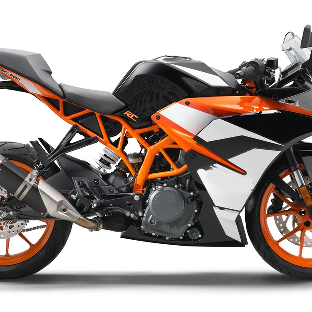 Подходит для 390RC RC390 RC 390 мотоциклетные наклейки оранжевая резиновая подкладка