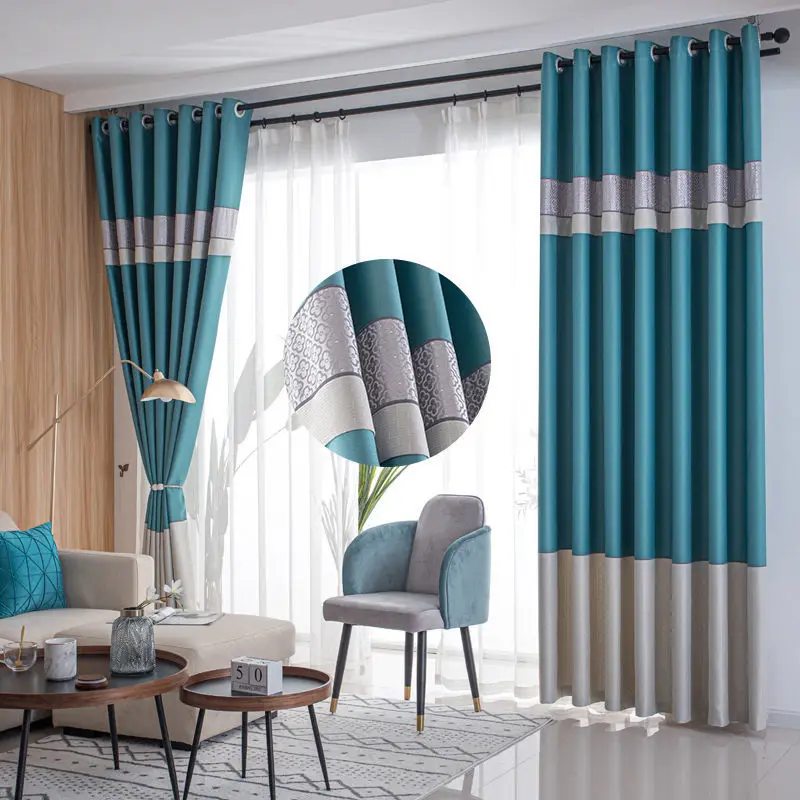 Stitching Window Curtains Shading For Bedroom Living Room Insulation Soundproof Thickening Blackout Curtain Cloth
Stitching Window Curtains Shading For Bedroom Living Room Insulation Soundproof Thickening Blackout Curtain Cloth