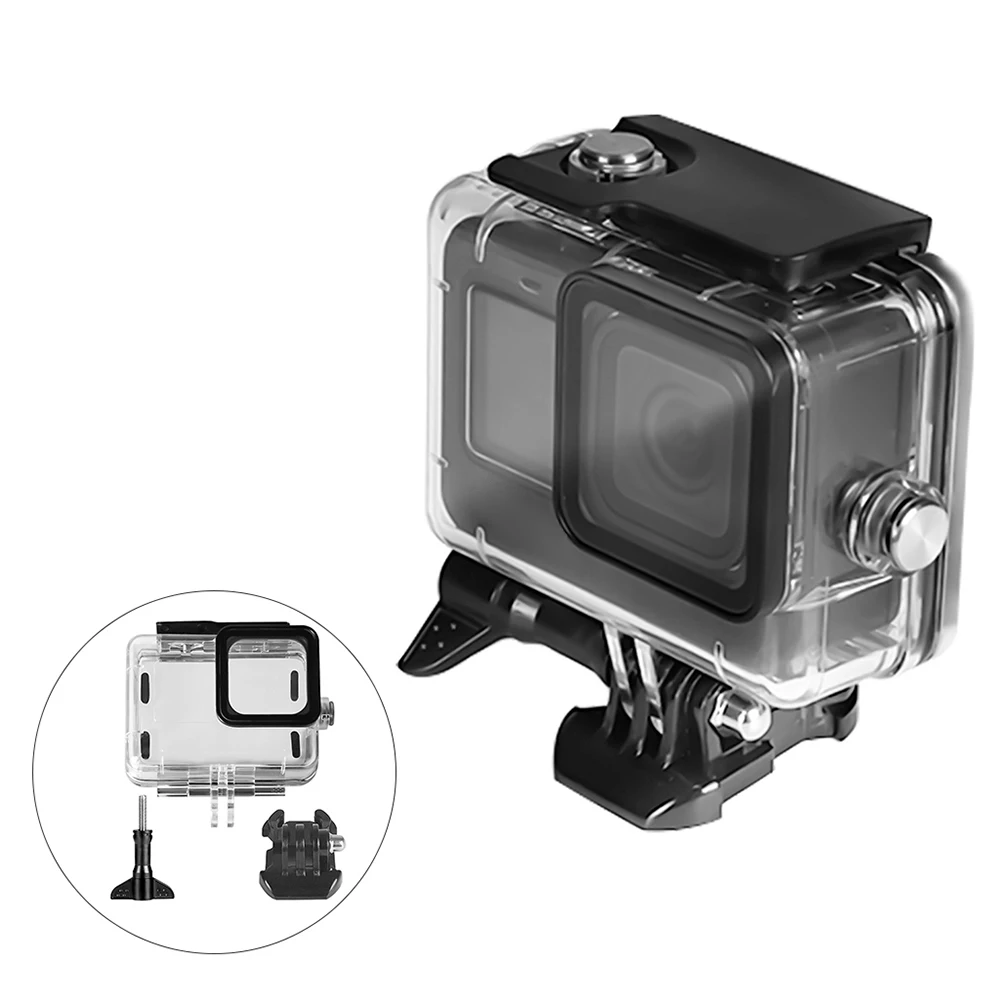 for Gopro Hero 9 Sports Camera Underwater Waterproof Housing Case for Gopro Hero 9 Sports Camera Diving Protective Frame Shell
for Gopro Hero 9 Sports Camera Underwater Waterproof Housing Case for Gopro Hero 9 Sports Camera Diving Protective Frame Shell