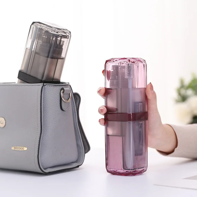 Travel Wash Cup Portable Travel Toiletries Toothpaste Toothbrush Partition Storage box Outdoor Bathroom Accessories Sets
Travel Wash Cup Portable Travel Toiletries Toothpaste Toothbrush Partition Storage box Outdoor Bathroom Accessories Sets