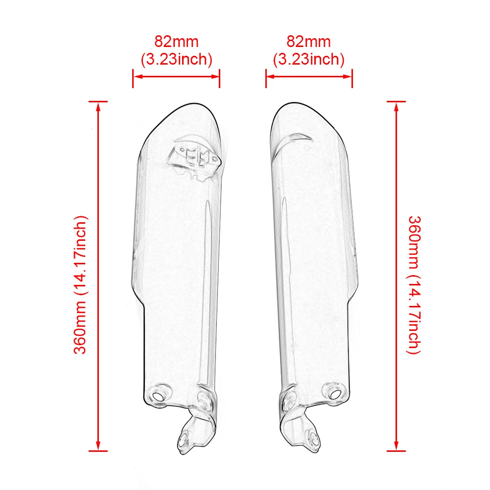 Motocross Fork Guard Front Fork Protector Covers for SX SXF XC-W EXC-F TC FC TE FE 125 250 300 350 501 Motocross 2016-2018
Motocross Fork Guard Front Fork Protector Covers for SX SXF XC-W EXC-F TC FC TE FE 125 250 300 350 501 Motocross 2016-2018