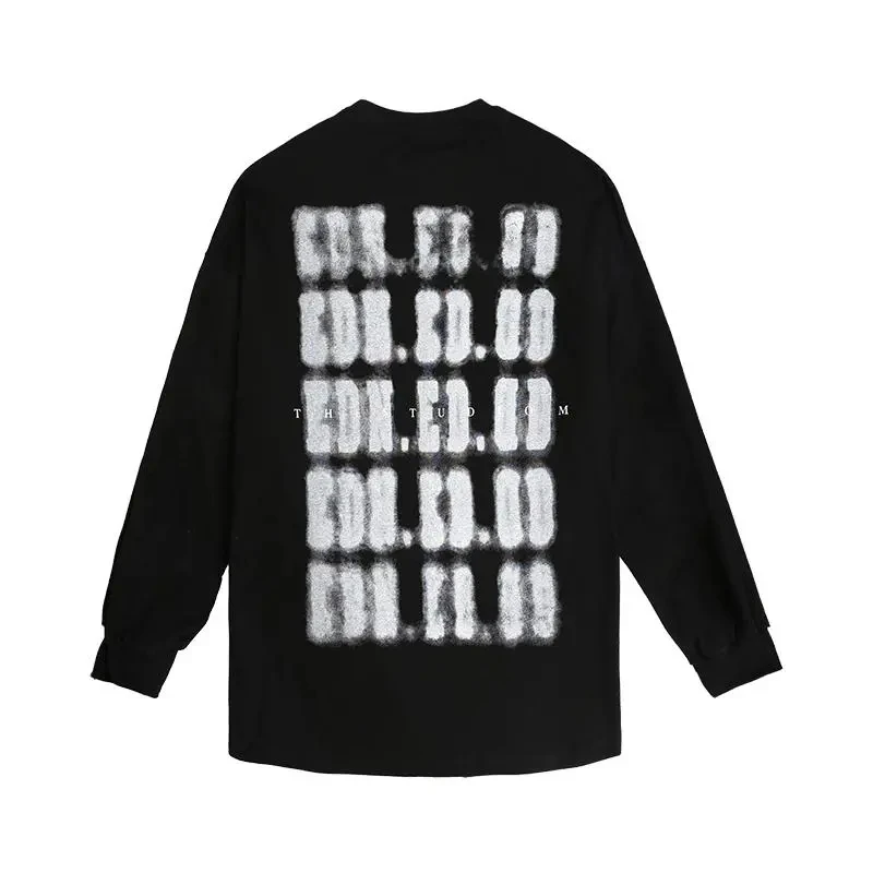 Cotton long-sleeved T-shirt female clothing loose black top Harajuku letter Thin section Sweatshirt Oversized Clothes accessory
Cotton long-sleeved T-shirt female clothing loose black top Harajuku letter Thin section Sweatshirt Oversized Clothes accessory
