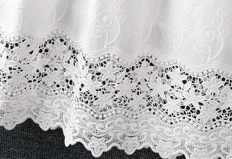 New Spring Summer Women Cotton linen Skirt Japan Style Mori Girl Elastic Waist Hollow out Embroidery Women Skirt
New Spring Summer Women Cotton linen Skirt Japan Style Mori Girl Elastic Waist Hollow out Embroidery Women Skirt