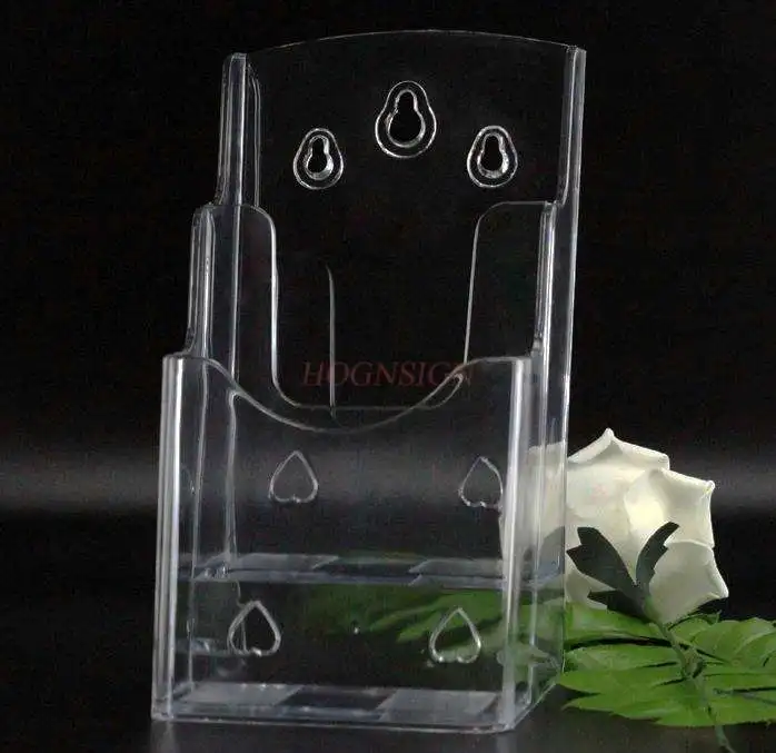 storage box a6 two-layer wall-mounted publicity catalogue material shelf transparent front desk newspaper magazine
storage box a6 two-layer wall-mounted publicity catalogue material shelf transparent front desk newspaper magazine