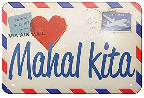 TEcell Metal Sign-I Love You Filipino Love Letter from The Philippines Home Coffee or Bar Wall Decor
TEcell Metal Sign-I Love You Filipino Love Letter from The Philippines Home Coffee or Bar Wall Decor