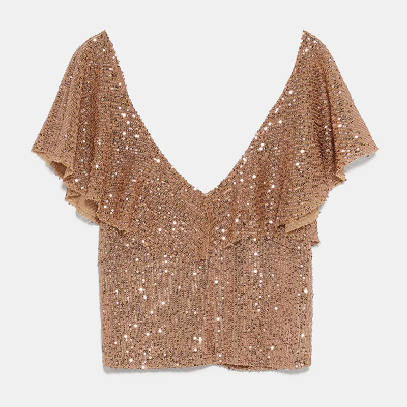 XUXI Women Summer T-shirt Sequin Lamination Decoration Sequin Short Sleeve Vintage T Shirt Femme Leisure Tshirt Tops FZ796 
XUXI Women Summer T-shirt Sequin Lamination Decoration Sequin Short Sleeve Vintage T Shirt Femme Leisure Tshirt Tops FZ796
