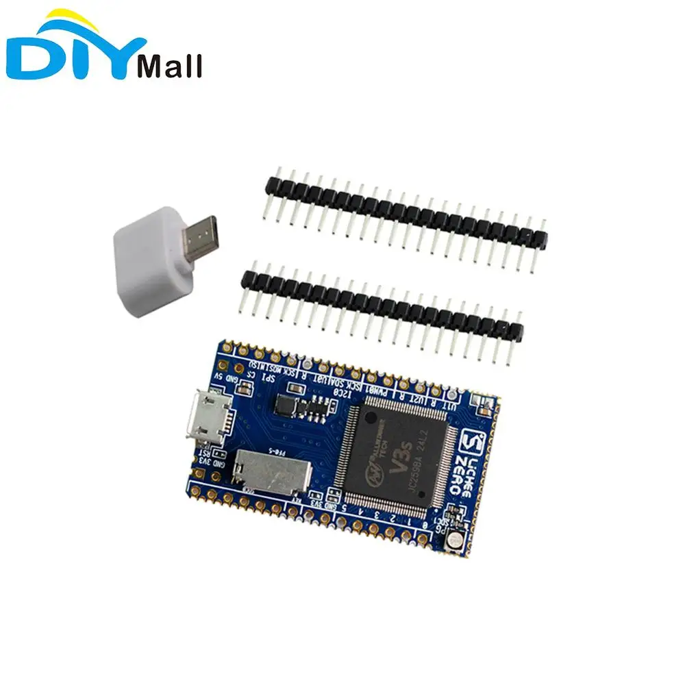 DIYmall Sipeed Lichee Pi Zero Allwinner V3S ARM Cortex-A7 Core CPU Linux Development Board IOT Internet of Things
DIYmall Sipeed Lichee Pi Zero Allwinner V3S ARM Cortex-A7 Core CPU Linux Development Board IOT Internet of Things