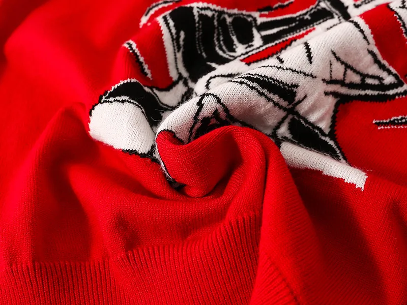 New Red Sweaters Women High Street Cartoon Jacquard Dancing Persons Fall Knitted Pullovers Feminine O-neck Jumper Basic Clothing
New Red Sweaters Women High Street Cartoon Jacquard Dancing Persons Fall Knitted Pullovers Feminine O-neck Jumper Basic Clothing