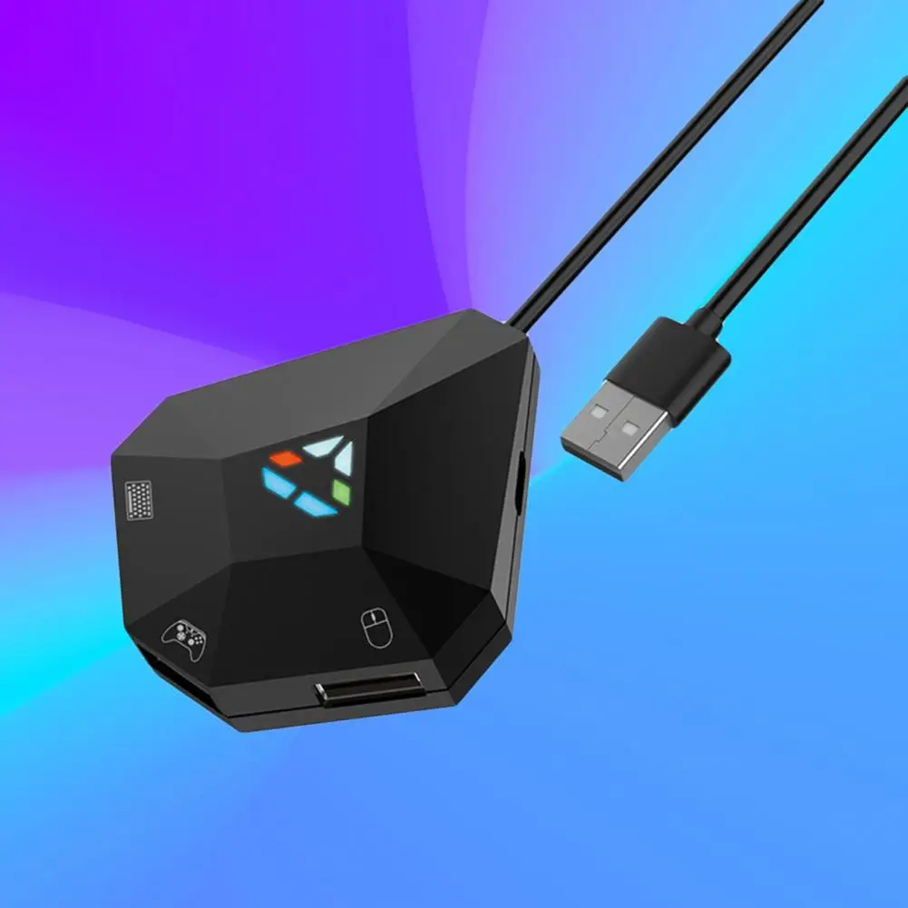 Быстрая передача широко совместимый USB-адаптер Plug Play для клавиатуры мыши