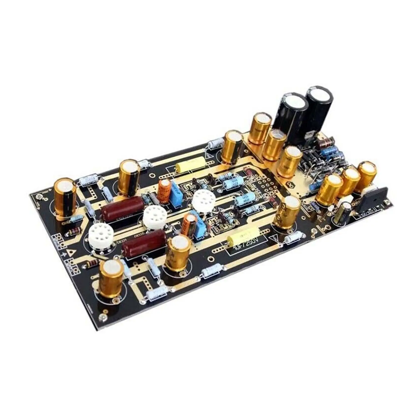 AC230 ~ AC280v 30MA USB Hifi MM RIAA Turntables Ear834 Tube Phono Amplifier board / Kit 12AX7/ECC83 PCB Board 6. V 2A 130x285mm
AC230 ~ AC280v 30MA USB Hifi MM RIAA Turntables Ear834 Tube Phono Amplifier board / Kit 12AX7/ECC83 PCB Board 6. V 2A 130x285mm