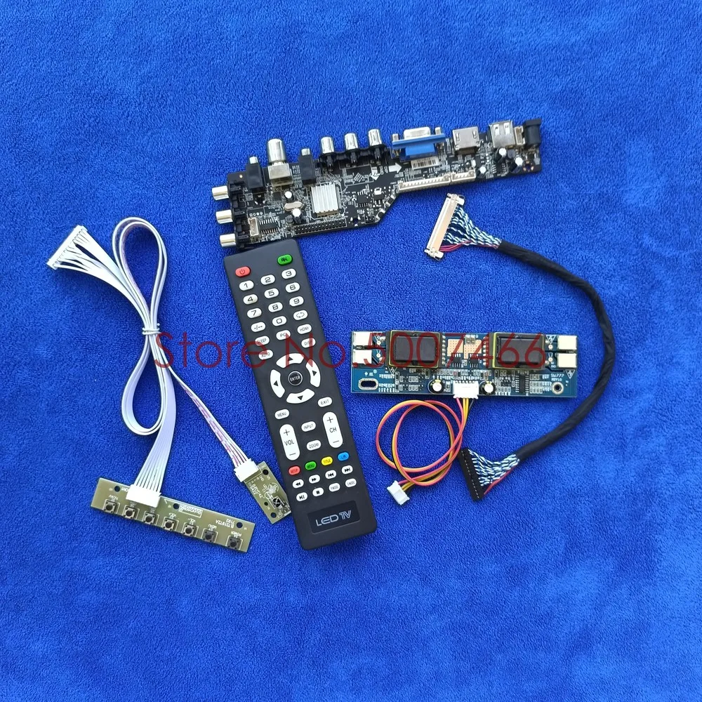 LVDS 30pin LCD Control Board Kit DVB Digital Signal USB+VGA+AV 4CCFL Fit LTM190M2/M190A1/MT190AW01/MT190AW02 1440*900 Panel
LVDS 30pin LCD Control Board Kit DVB Digital Signal USB+VGA+AV 4CCFL Fit LTM190M2/M190A1/MT190AW01/MT190AW02 1440*900 Panel