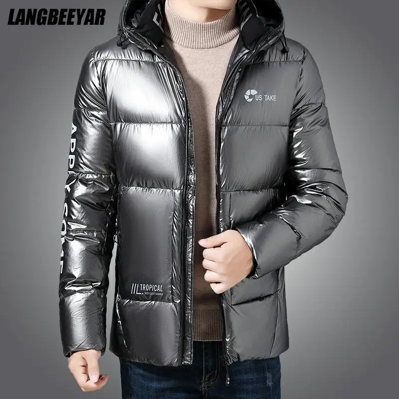 Thick Warm New Brand Casual Fashion Parka Shiny Bubble Jacket With Hood Men Windbreaker Outerwear Puffer Coat Winter Men Clothes
Thick Warm New Brand Casual Fashion Parka Shiny Bubble Jacket With Hood Men Windbreaker Outerwear Puffer Coat Winter Men Clothes
