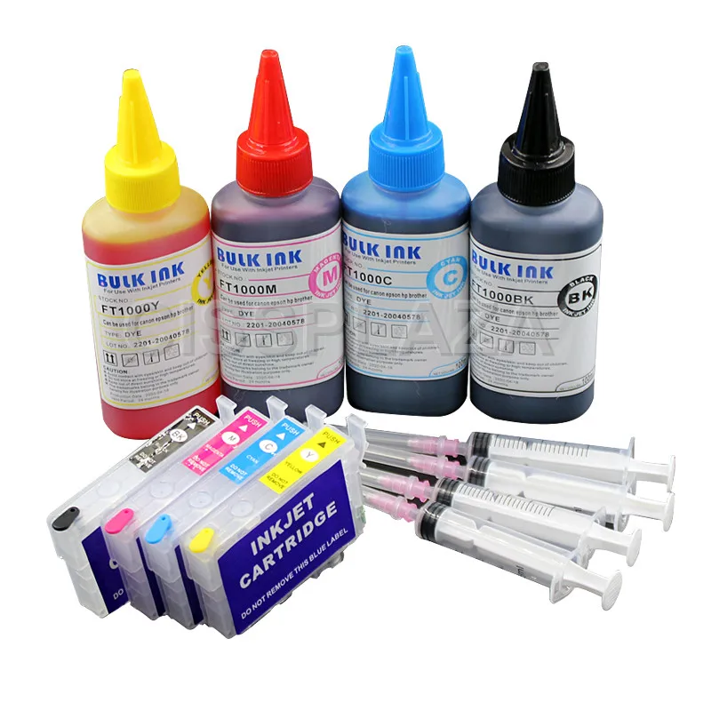 CISSPLAZA 1set 16XL Refill cartridge + dye ink For Epson WF-2530 WF-2010 WF-2510 2540 WF-2630 WF-2650 WF-2750 WF-2660 ARC chip
CISSPLAZA 1set 16XL Refill cartridge + dye ink For Epson WF-2530 WF-2010 WF-2510 2540 WF-2630 WF-2650 WF-2750 WF-2660 ARC chip