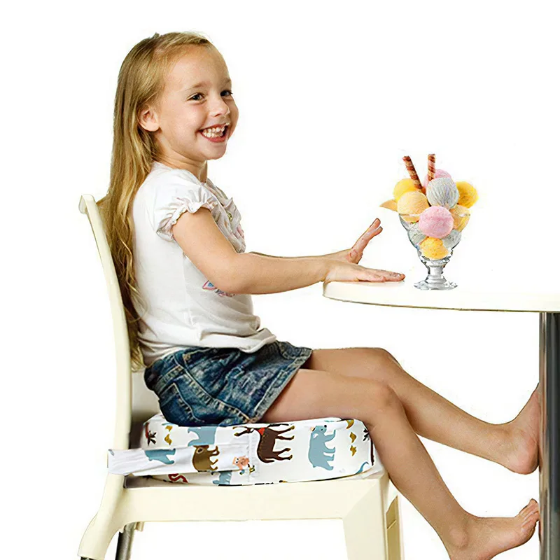 Children Increased Chair Pad Adjustable Baby Furnitur Booster Seat Portable Kid Dining Cushion Pram Chair Pad Removable For Baby 
Children Increased Chair Pad Adjustable Baby Furnitur Booster Seat Portable Kid Dining Cushion Pram Chair Pad Removable For Baby