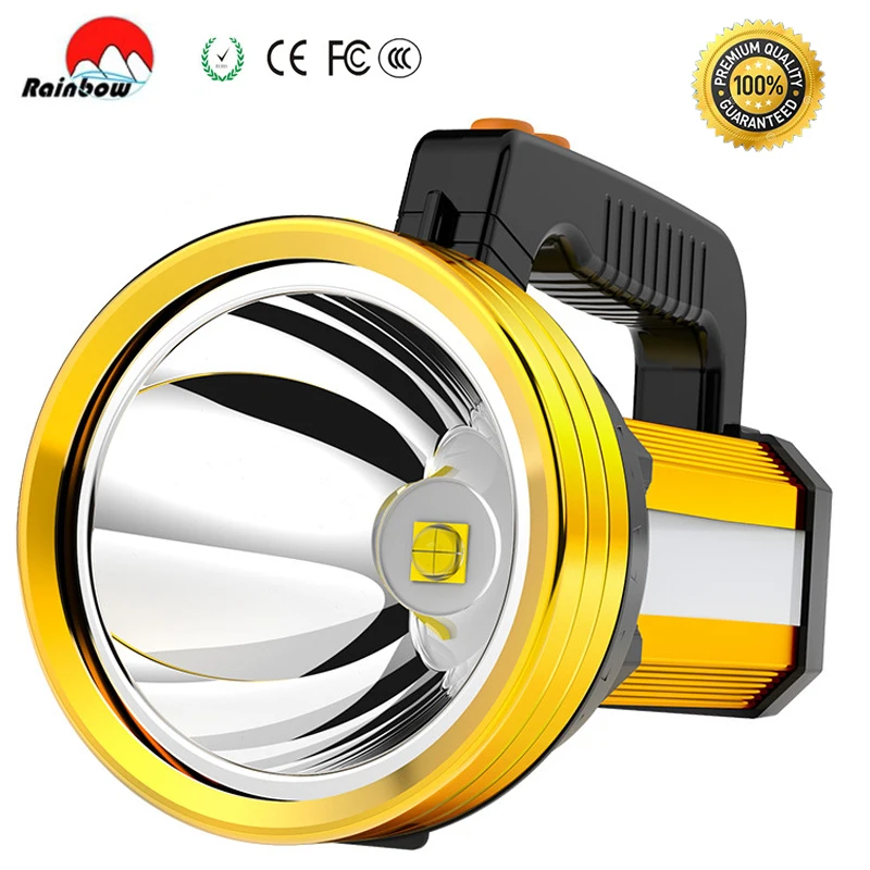 300000LM 100W Powerful Flashlight 1000M Long Range Outdoor Searchlight USB Rechargeable Lantern Waterproof Portable Spotlights
300000LM 100W Powerful Flashlight 1000M Long Range Outdoor Searchlight USB Rechargeable Lantern Waterproof Portable Spotlights
