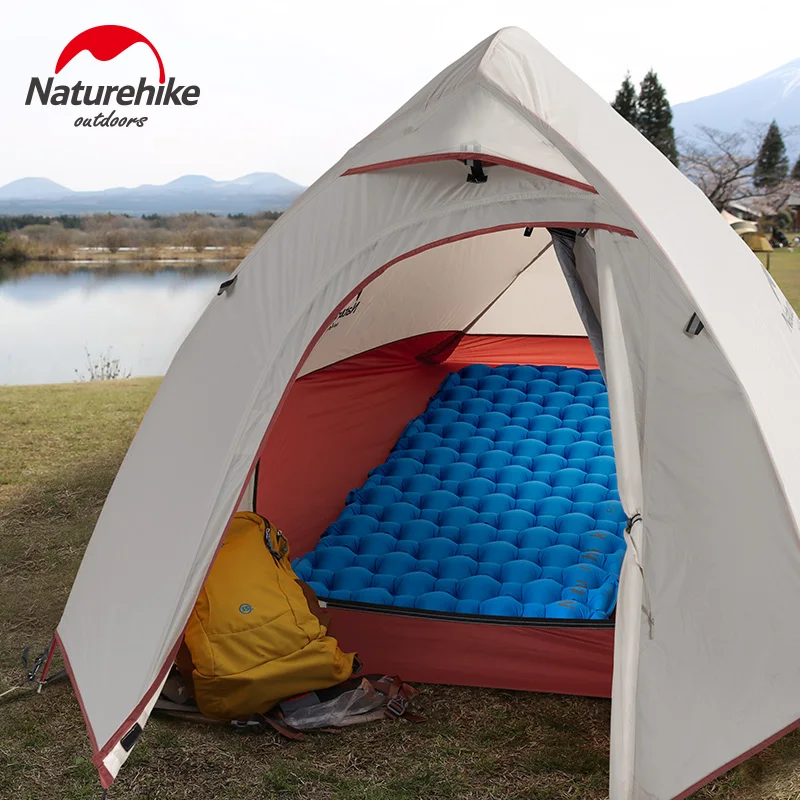Naturehike Ultralight Inflatable Mattress Sleeping Pad Mat Single Camping Mat Air Mattress Portable Folding Bed Travel Sleeping
Naturehike Ultralight Inflatable Mattress Sleeping Pad Mat Single Camping Mat Air Mattress Portable Folding Bed Travel Sleeping