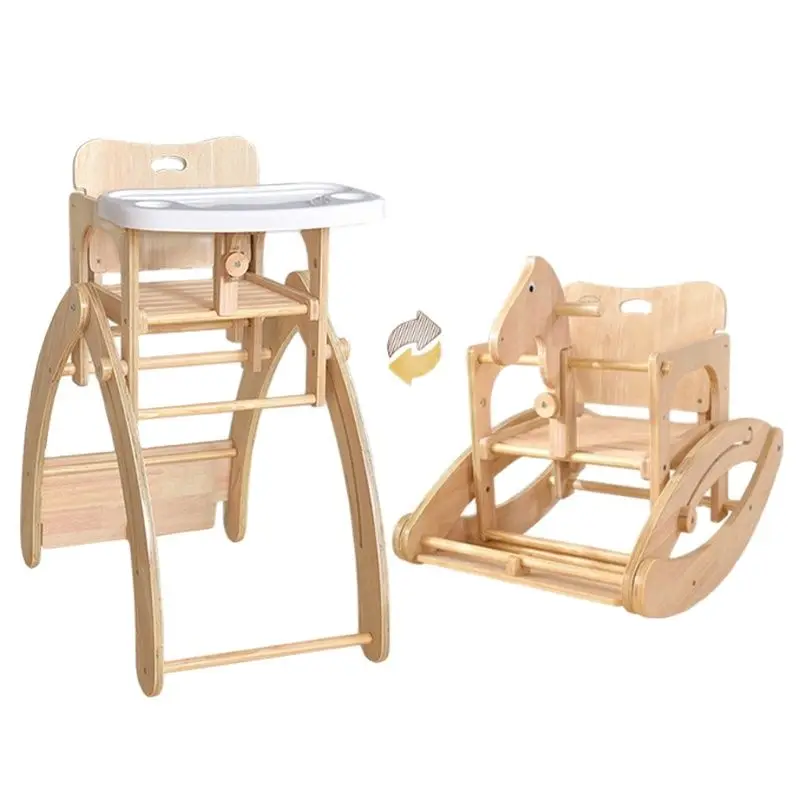 Baby solid wood dining table and chair multifunctional baby dining chair rocking horse child dining table folding portable chair
Baby solid wood dining table and chair multifunctional baby dining chair rocking horse child dining table folding portable chair