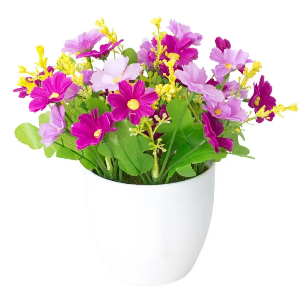 Simulation Bonsai Aster Office Desktop Decor Plastic Colorful Fresh Imitation Potted Flower for Parties
Simulation Bonsai Aster Office Desktop Decor Plastic Colorful Fresh Imitation Potted Flower for Parties