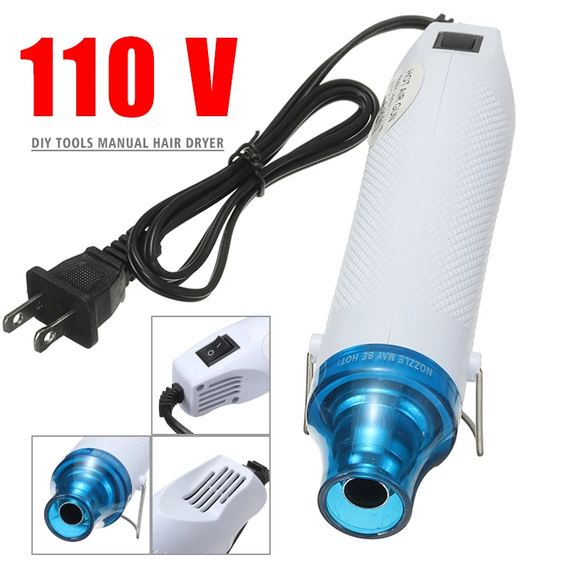1Piece Durable 225*47mm 110V 300W DIY Electric Hot Air Tool Heat Tool Shrink Plastic Surface US Plug Power Tools
1Piece Durable 225*47mm 110V 300W DIY Electric Hot Air Tool Heat Tool Shrink Plastic Surface US Plug Power Tools