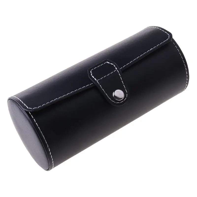 Leather Barrel Style Carrying Case Travel Display Box Storage Bag for Watch Kit
Leather Barrel Style Carrying Case Travel Display Box Storage Bag for Watch Kit