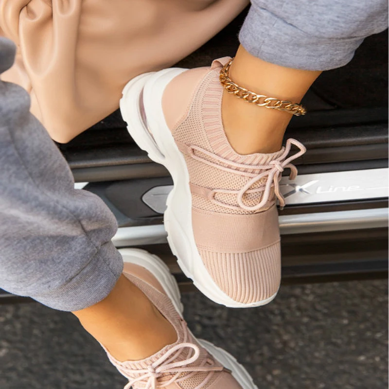 Sneakers for Women Summer Woman Breathable Sock Casual Shoes Lace Up Tennis Mesh Shoes Female Sport Shoes Ladies Flat Big Size
Sneakers for Women Summer Woman Breathable Sock Casual Shoes Lace Up Tennis Mesh Shoes Female Sport Shoes Ladies Flat Big Size