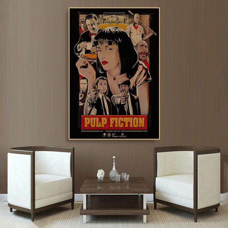 Retro Movie Posters and Prints Classic Graffiti Canvas Painting Abstract Characters Wall Art Bar Living Room Home Decoration
Retro Movie Posters and Prints Classic Graffiti Canvas Painting Abstract Characters Wall Art Bar Living Room Home Decoration