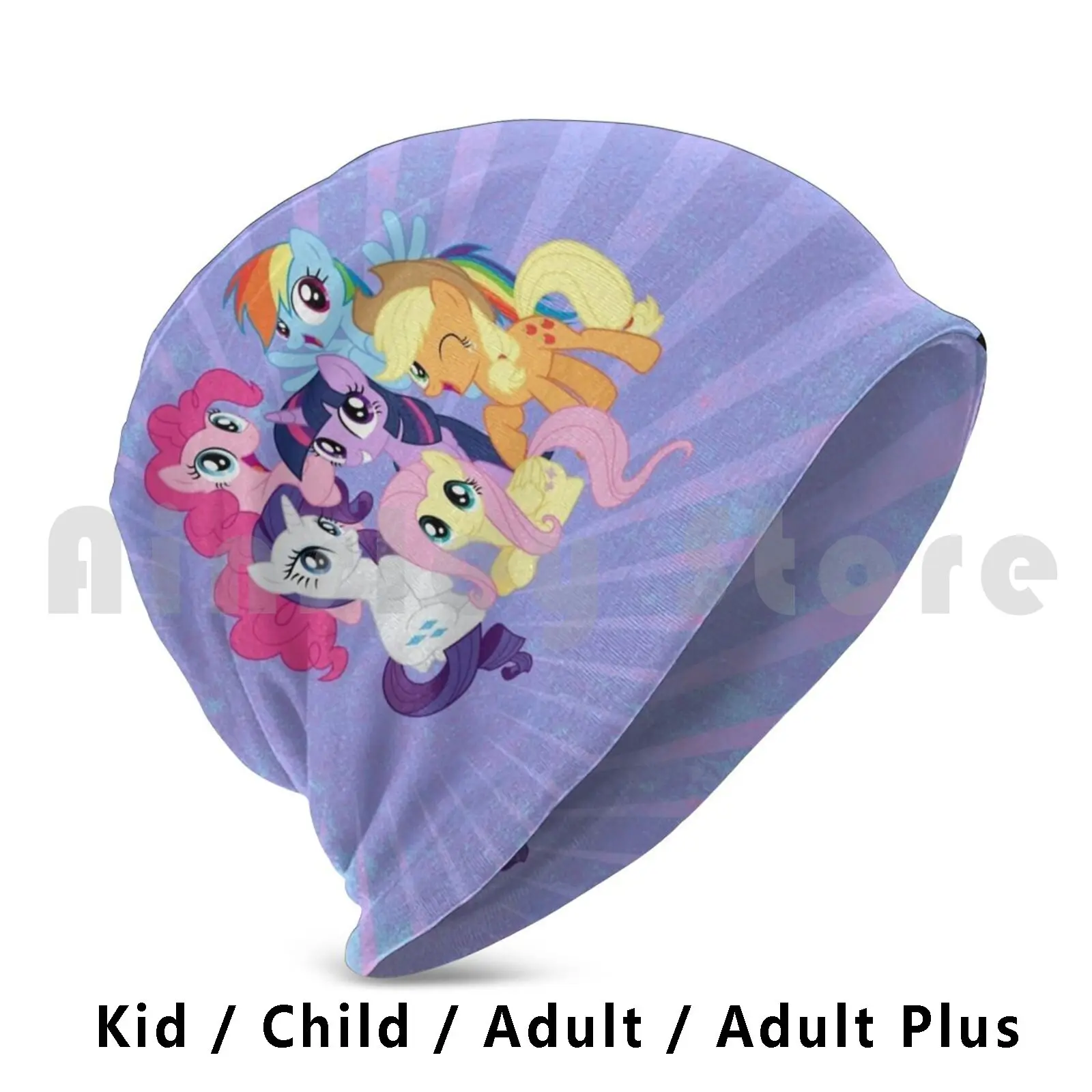 

My Little Ponies Beanie Hedging Cap DIY Print Cushion Horse Equine Equestrian Stallions Show Jumping Show Jumping Horse