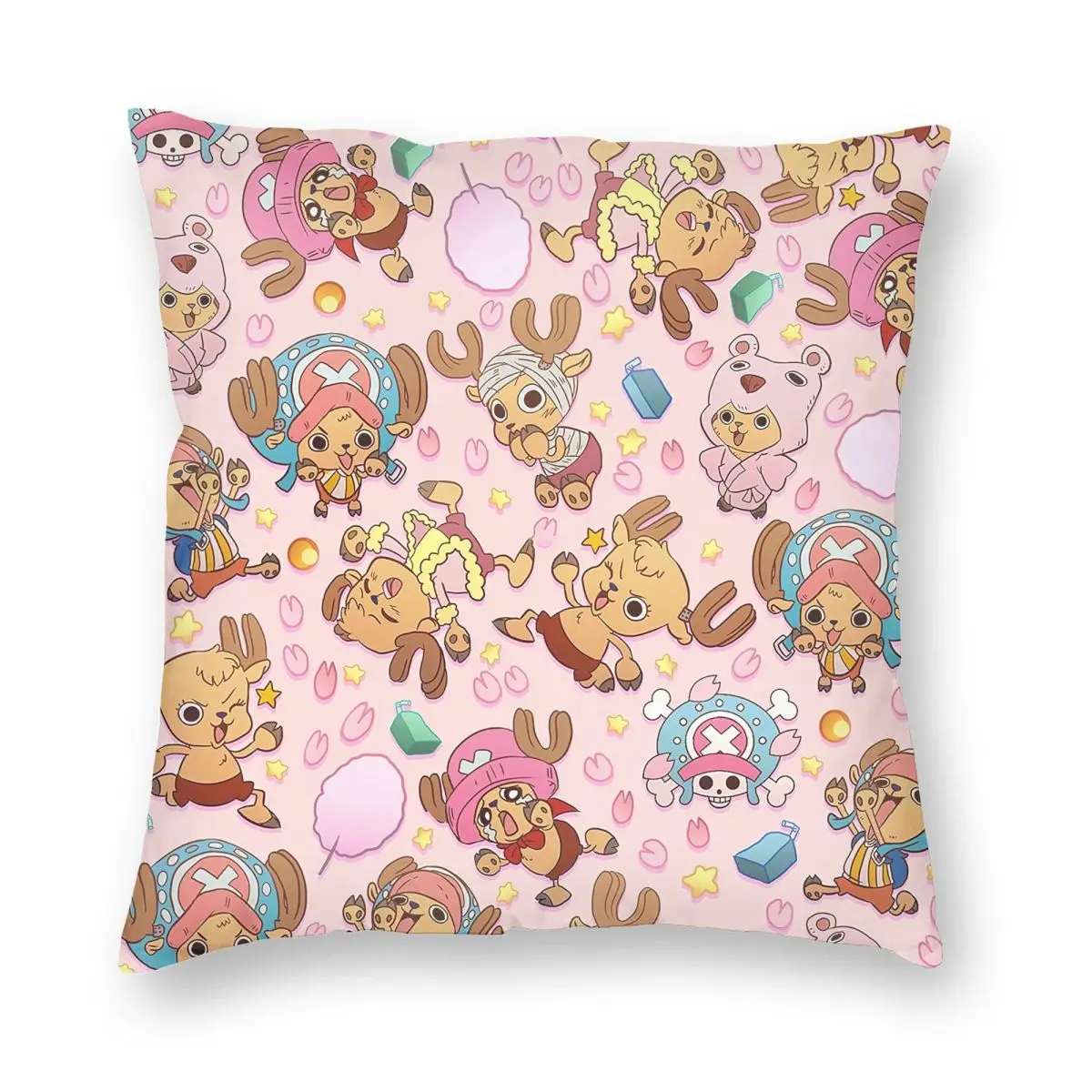 Tony Tony Chopper Anime Elk Pillowcase Soft Polyester Cushion Cover Gift Throw Pillow Case Cover Home Square 45*45cm
Tony Tony Chopper Anime Elk Pillowcase Soft Polyester Cushion Cover Gift Throw Pillow Case Cover Home Square 45*45cm